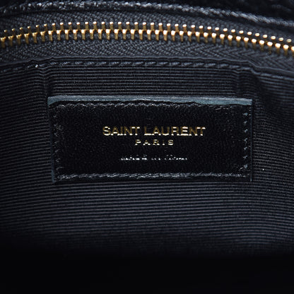 Saint Laurent Grained Calfskin Small Sac De Jour Black 6 of 7