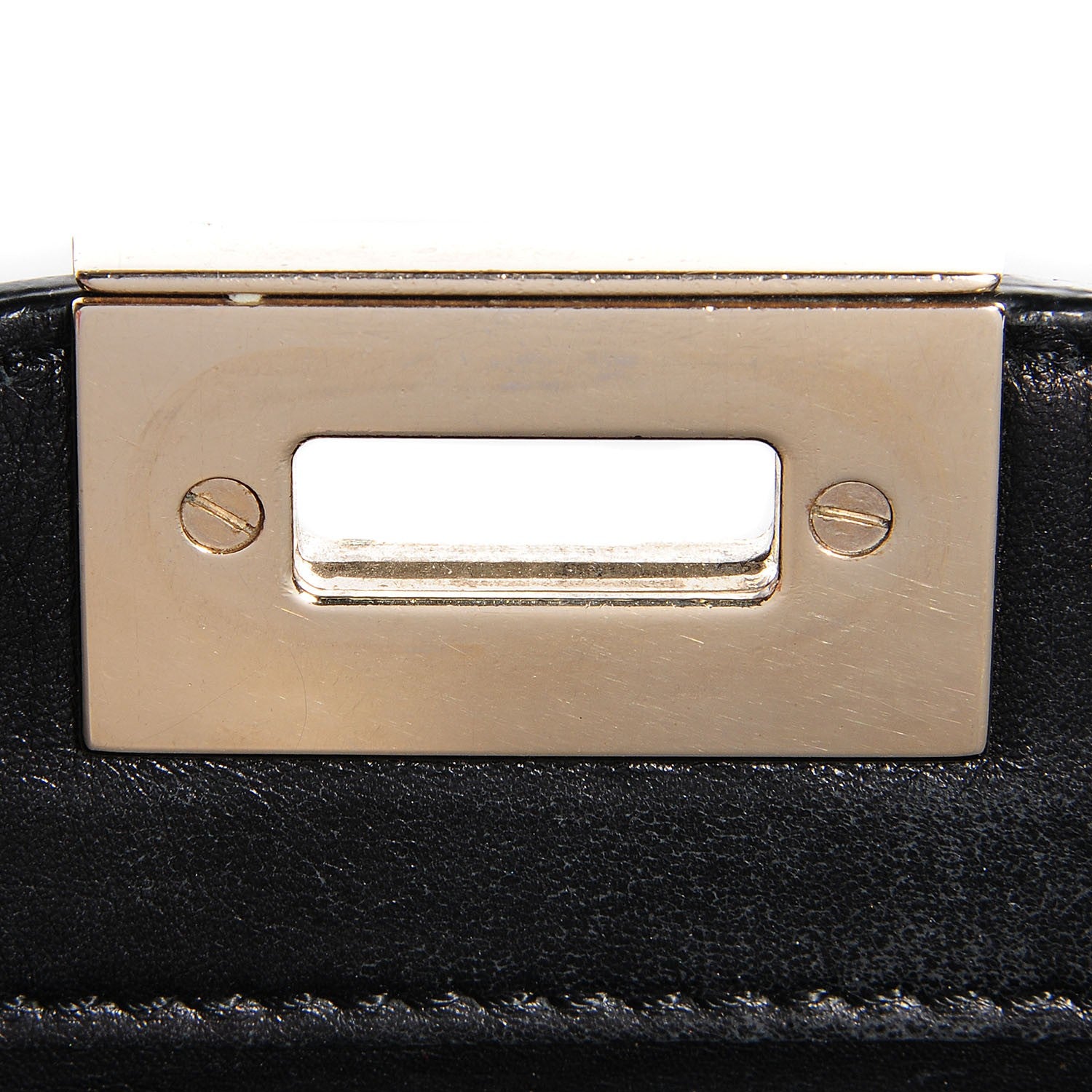 Valentino Garavani Vitello Rockstud Double Handle Tote Black 9 of 10