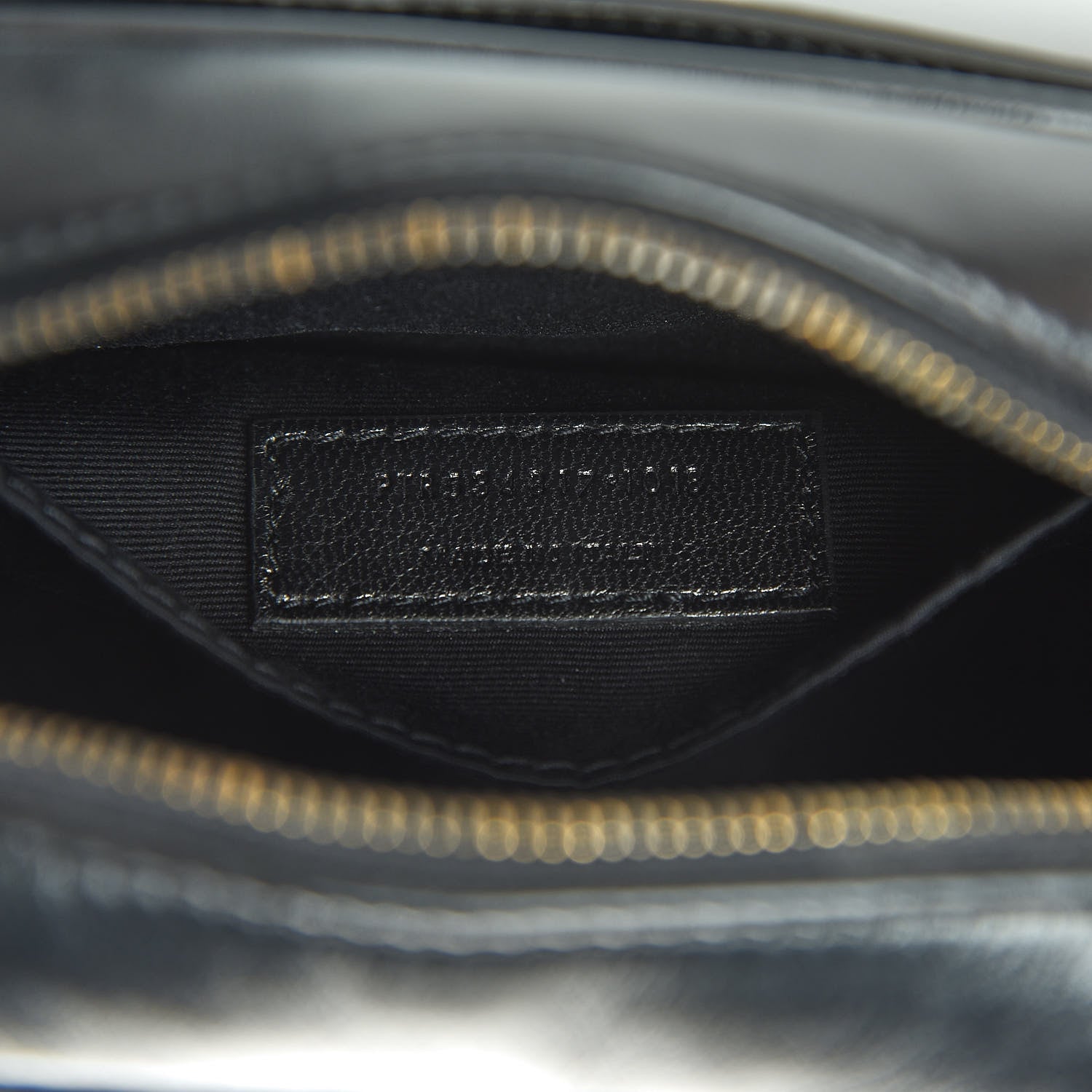 Saint Laurent Calfskin Matelasse Monogram Lou Belt Bag Black 7 of 10