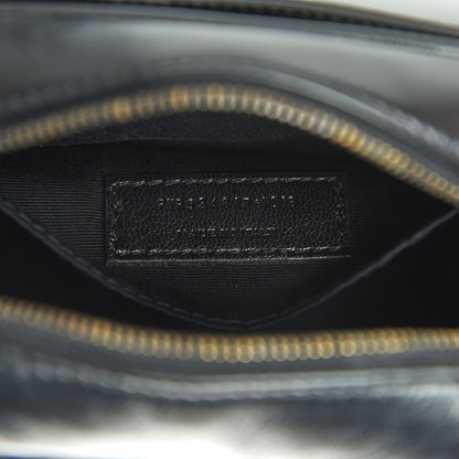 Saint Laurent Calfskin Matelasse Monogram Lou Belt Bag Black 7 of 10