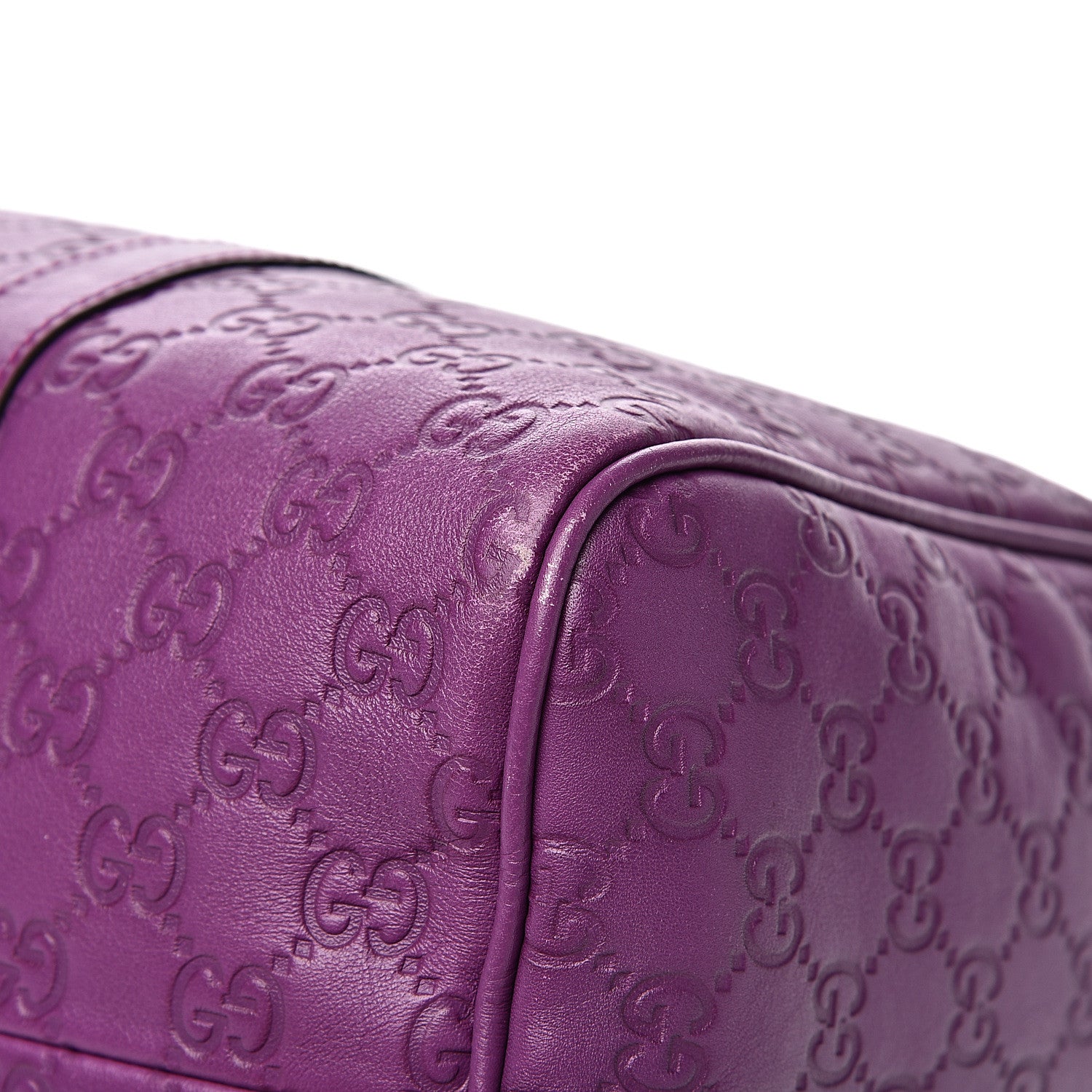 Gucci Guccissima Medium Joy Boston Purple 10 of 15
