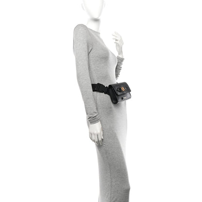Versace Calfskin Medusa Biggie Belt Bag Black 2 of 11