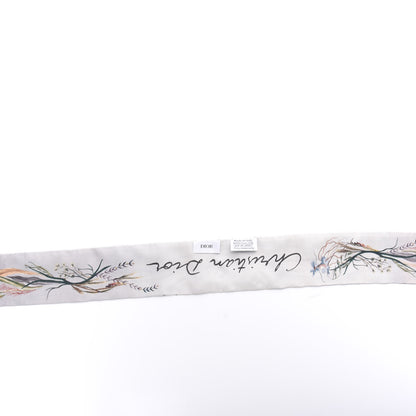 Christian Dior Silk Jardin Au Crepuscule Mitzah Scarf Multicolor 4 of 4