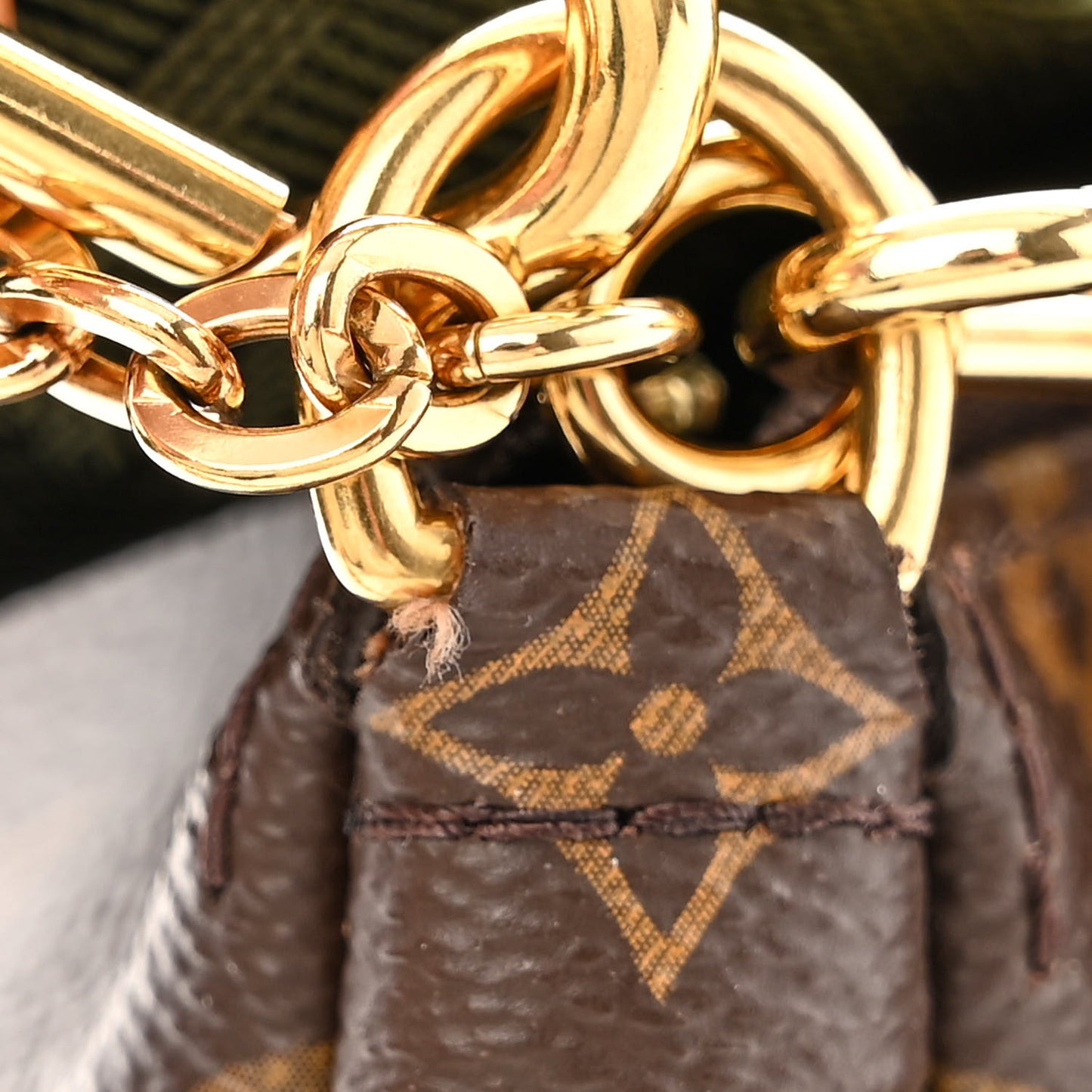 Monogram Multi Pochette Accessories Kaki