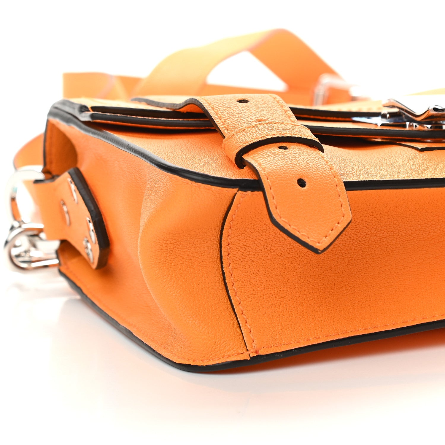 Proenza Schouler Lambskin PS1 Mini Crossbody Bag Marigold 8 of 11