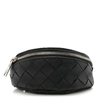 Bottega Veneta Nappa Intrecciato Wrist Pouch Black 1 of 9