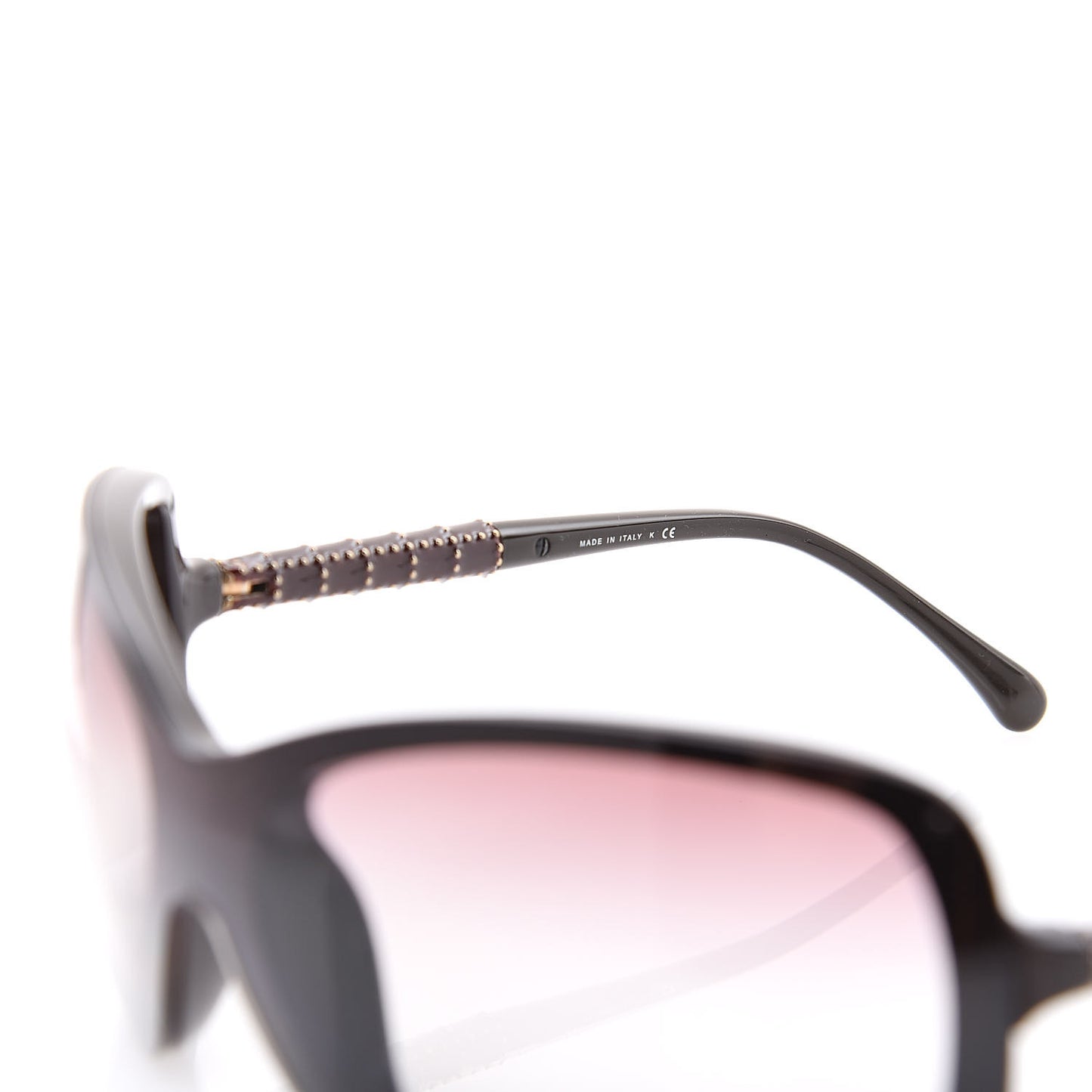 Studded Square Sunglasses 6036 Brown