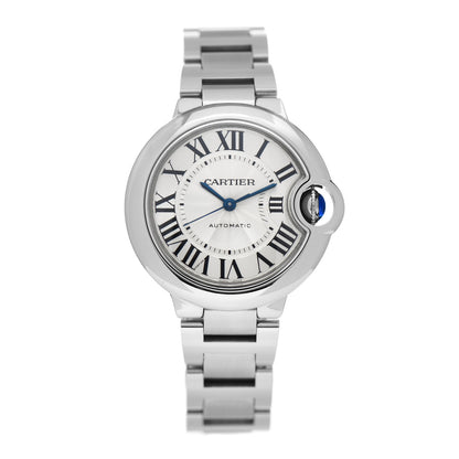 Cartier Stainless Steel 33mm Ballon Bleu De Cartier Automatic Watch 1 of 5