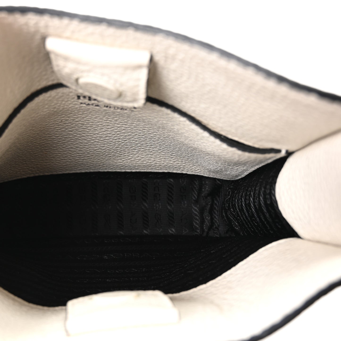 Vitello Daino Soft Mini Hobo Messenger Bag White