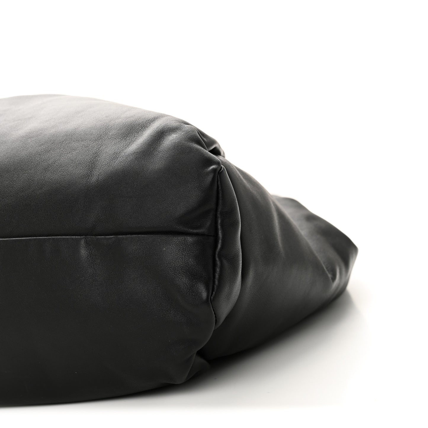 Smooth Butter Calfskin Small The Shoulder Pouch Black