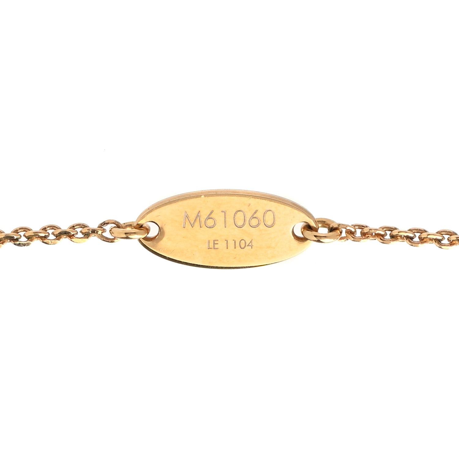 Louis Vuitton LV And Me Letter C Necklace Gold 7 of 7