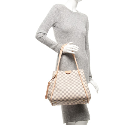 Louis Vuitton Damier Azur Propriano Rose Ballerine 2 of 7