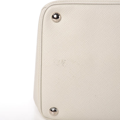 Prada Saffiano Cuir Twin Tote Talco 10 of 12