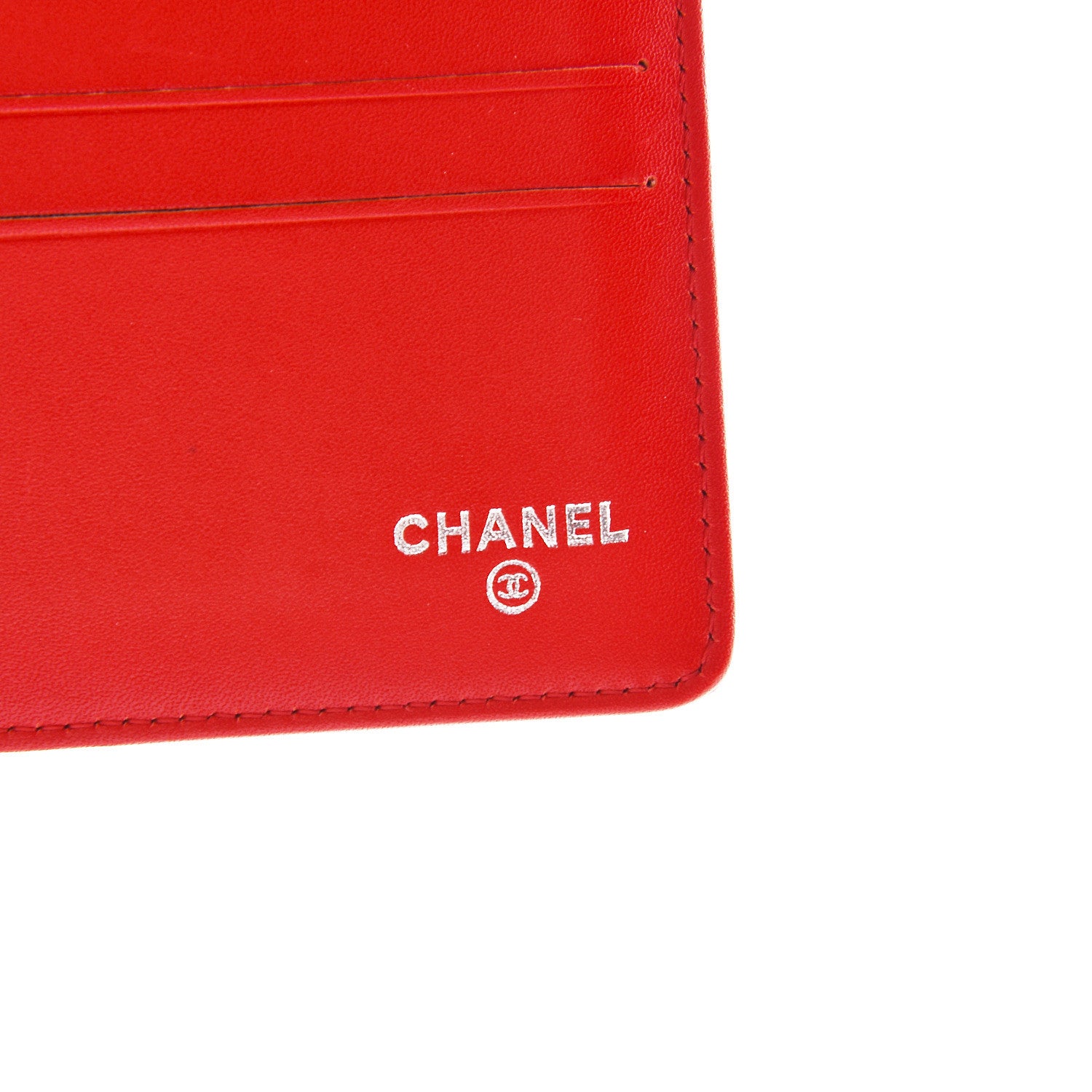 Chanel Caviar Timeless CC Large Flap Wallet Orange 6 of 9