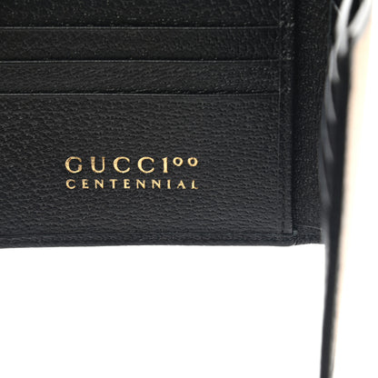 Gucci Textured Dollar Calfskin Music is Mine Wallet Crop Multicolor Black 7 of 9