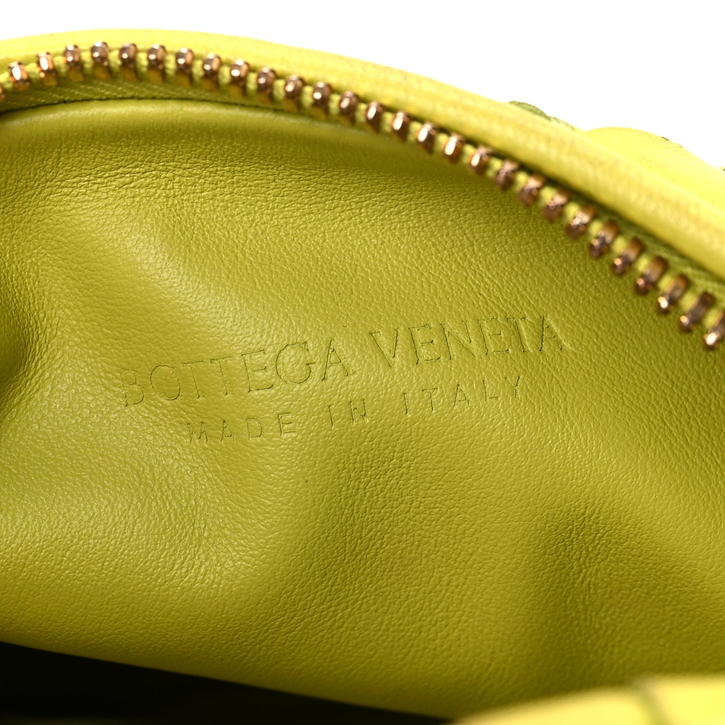 Nappa Intrecciato Mini Jodie Kiwi