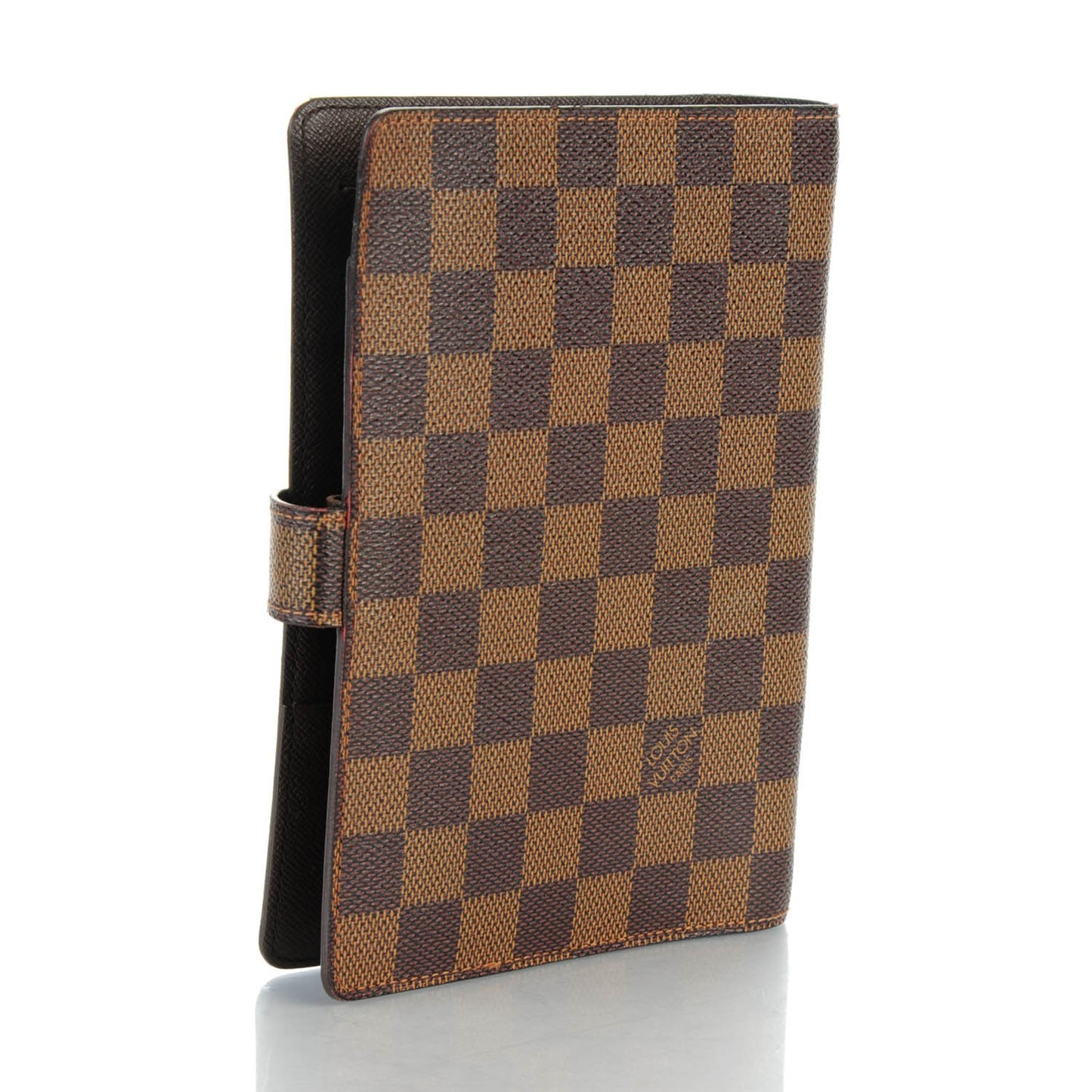 Damier Ebene Medium Ring Agenda Cover