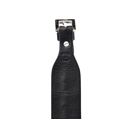 Valentino Garavani Calfskin Macro Rockstud Bracelet Black 4 of 5