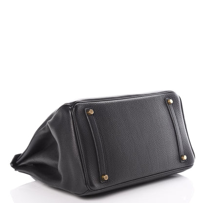 Hermes Togo Birkin 35 Black 5 of 33