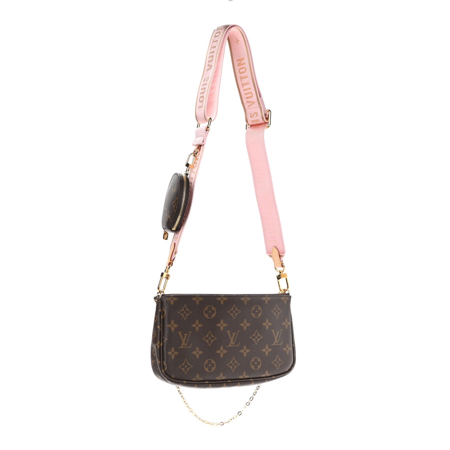 Monogram Multi Pochette Accessories Rose Clair