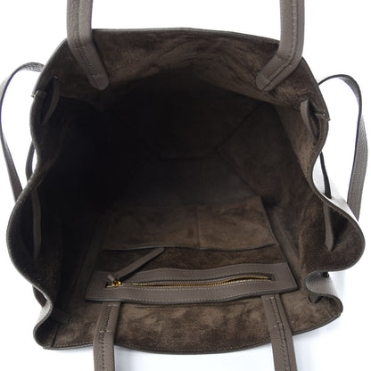 Celine Soft Grained Calfskin Small Belt Cabas Phantom Taupe 5 of 12