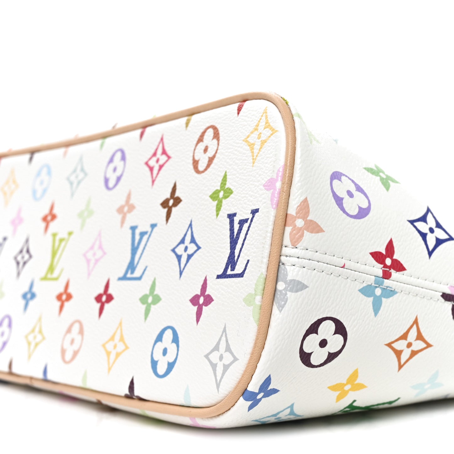 LV X TM Monogram Multicolor Lineup White