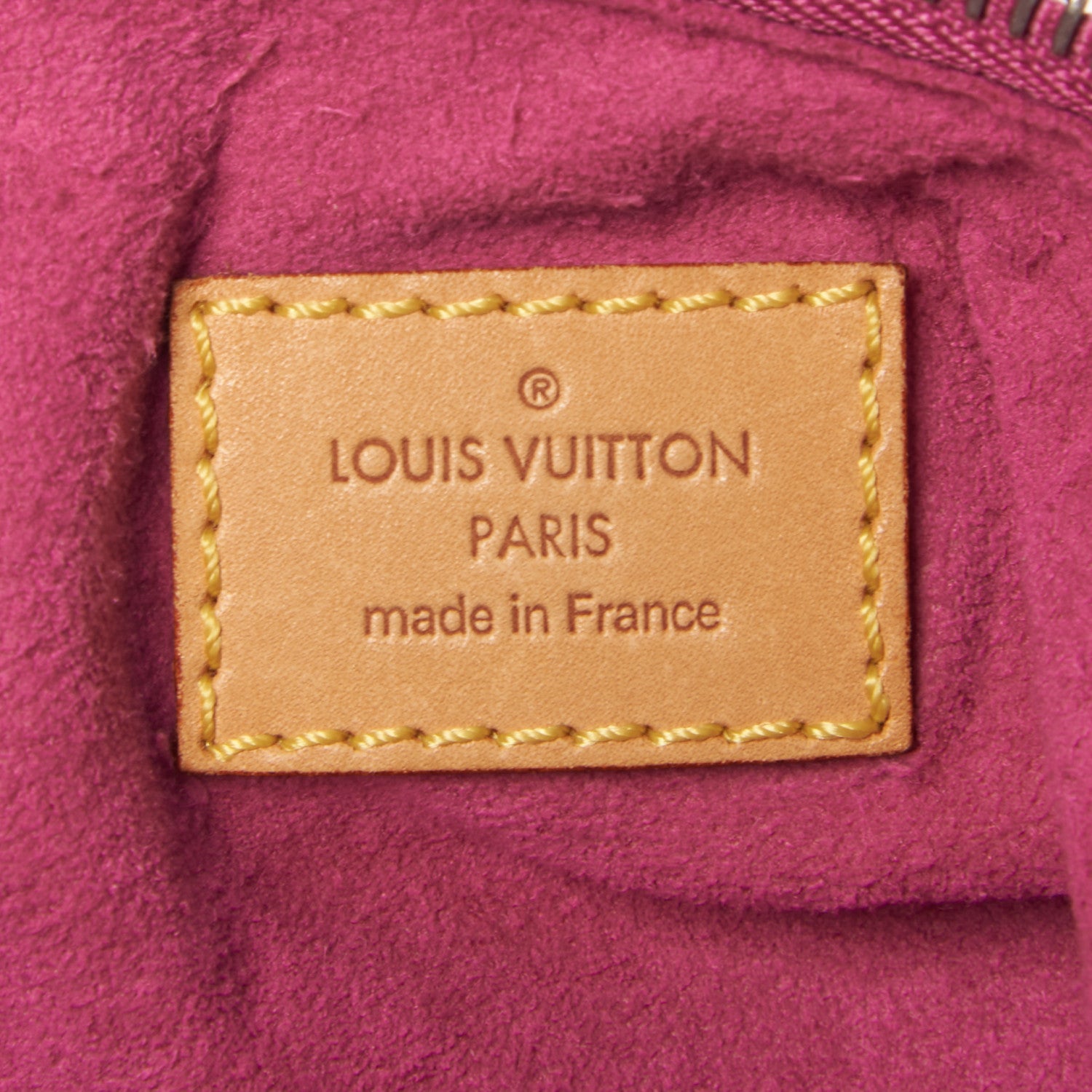Louis Vuitton Denim Baggy PM Fuchsia 8 of 8