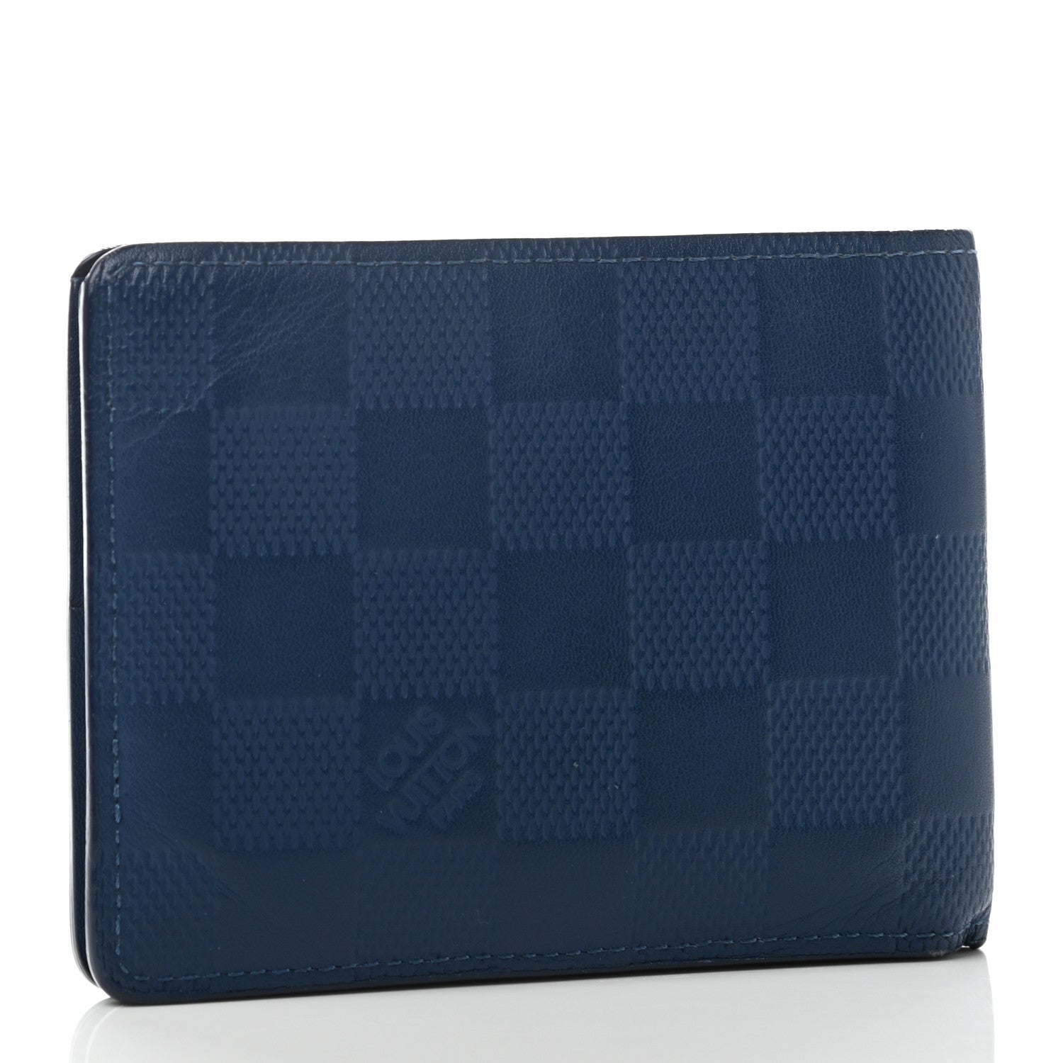 Louis Vuitton Damier Infini Slender Wallet Neptune 3 of 7