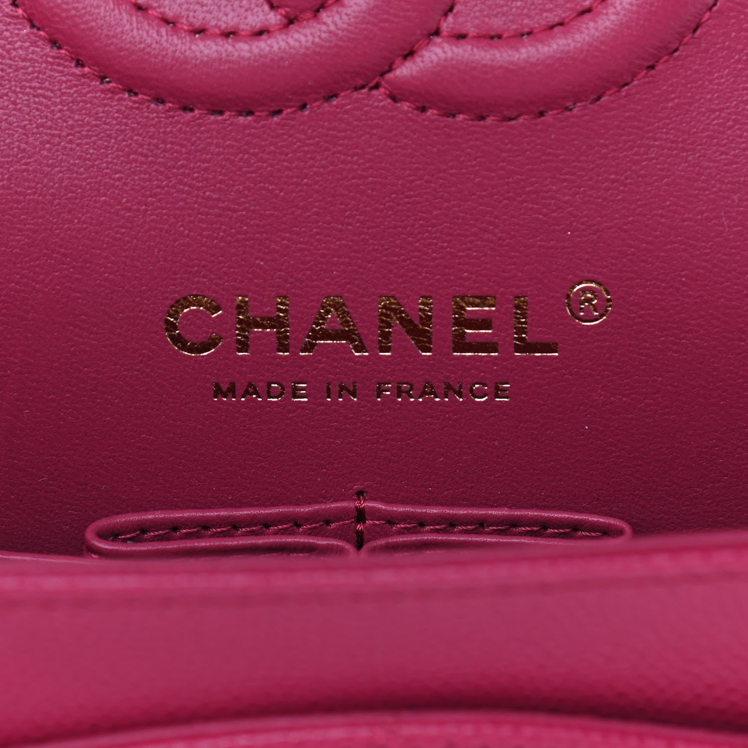 Chanel Caviar Quilted Small Double Flap Dark Pink 6 of 10