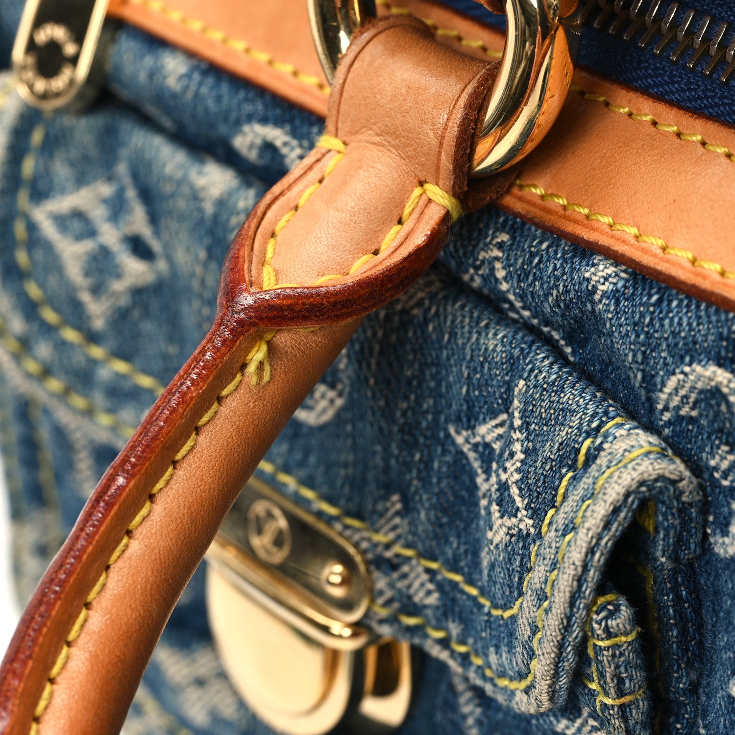 Louis Vuitton Monogram Denim Neo Speedy Blue 11 of 11