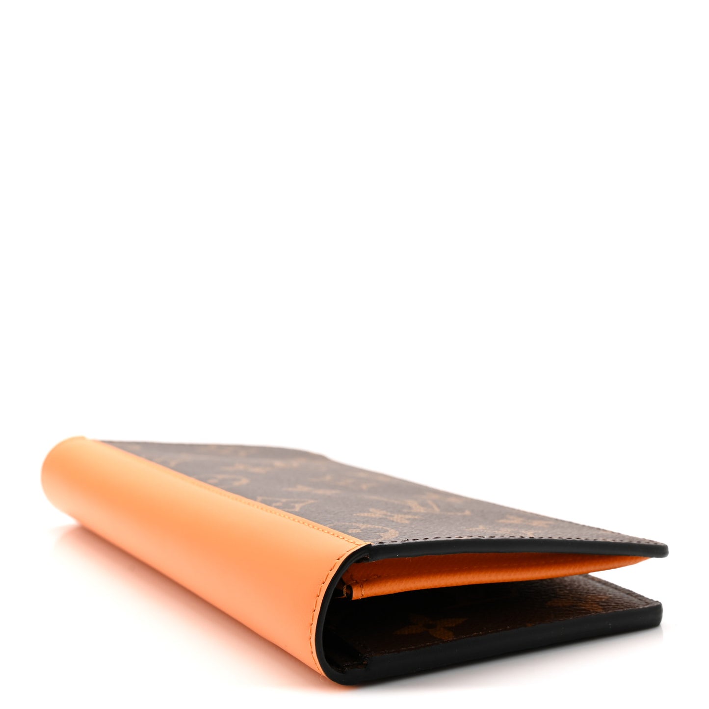Monogram Macassar Brazza Wallet Safran