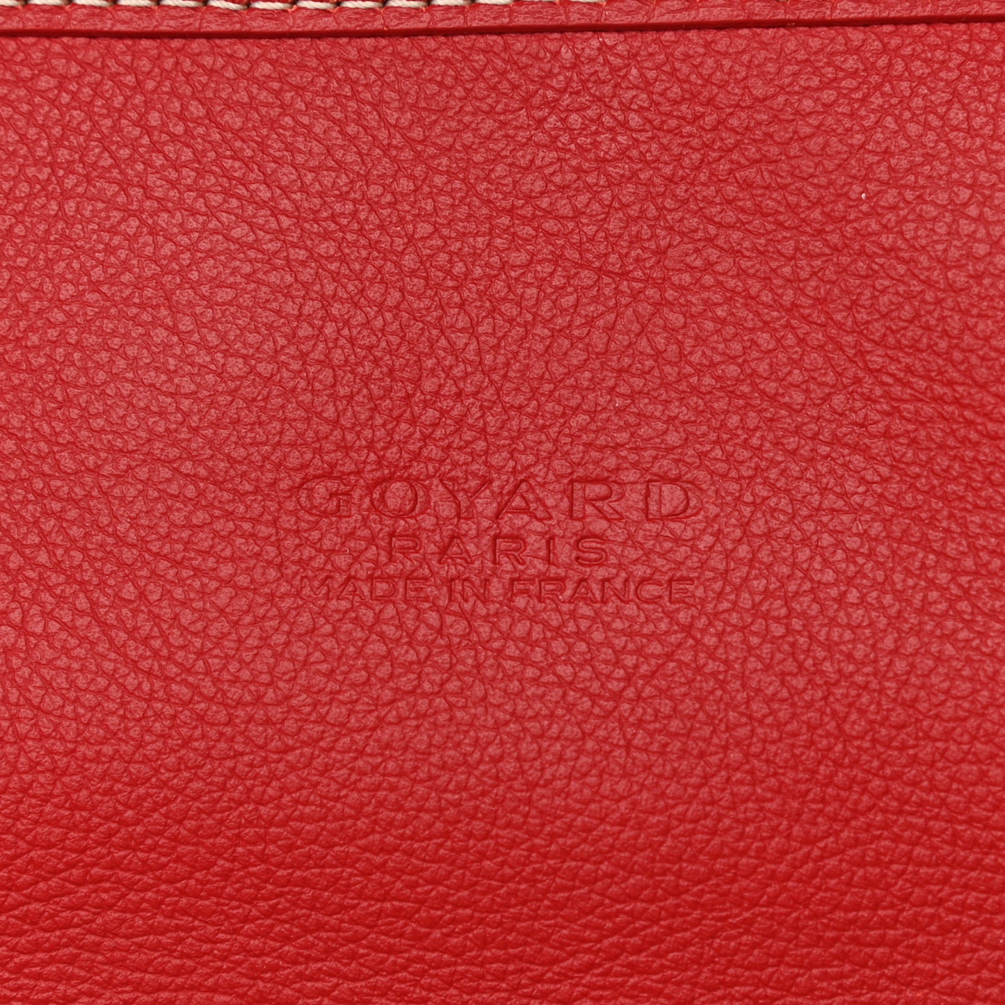 Goyardine Saint Leger Soft Briefcase Backpack Red