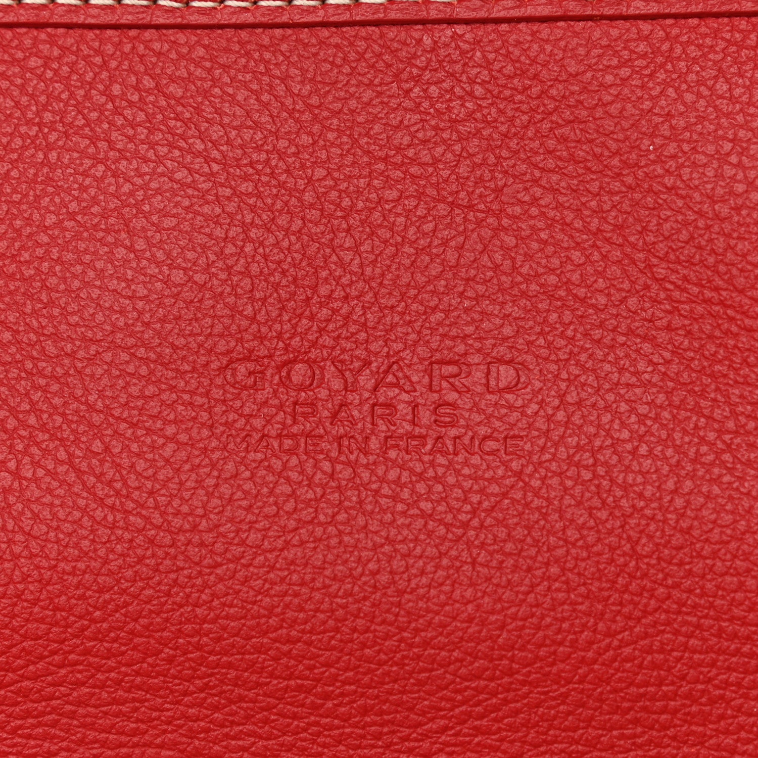 Goyard Goyardine Saint Leger Soft Briefcase Backpack Red 5 of 8