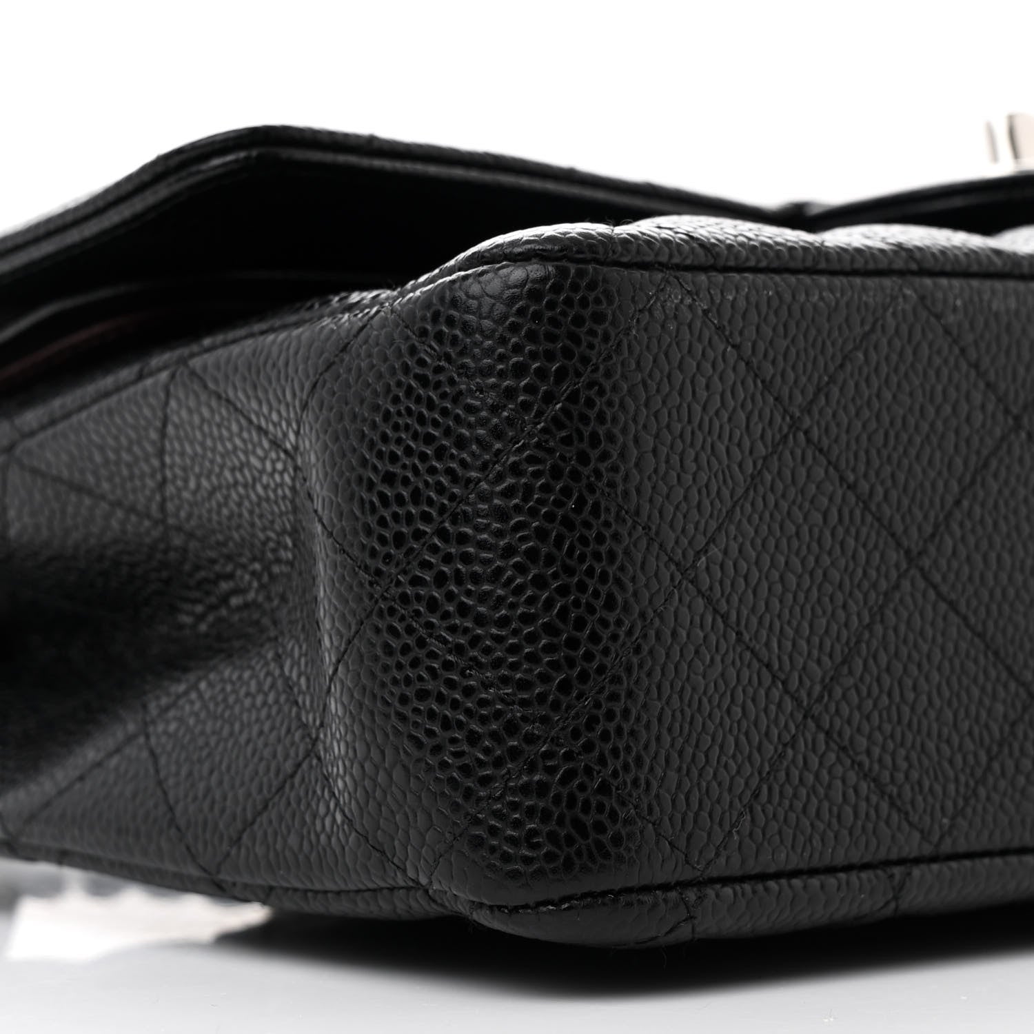 Chanel Caviar Quilted Medium Double Flap Black 9 of 11