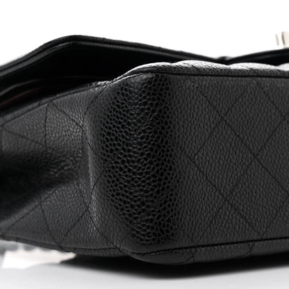 Chanel Caviar Quilted Medium Double Flap Black 9 of 11