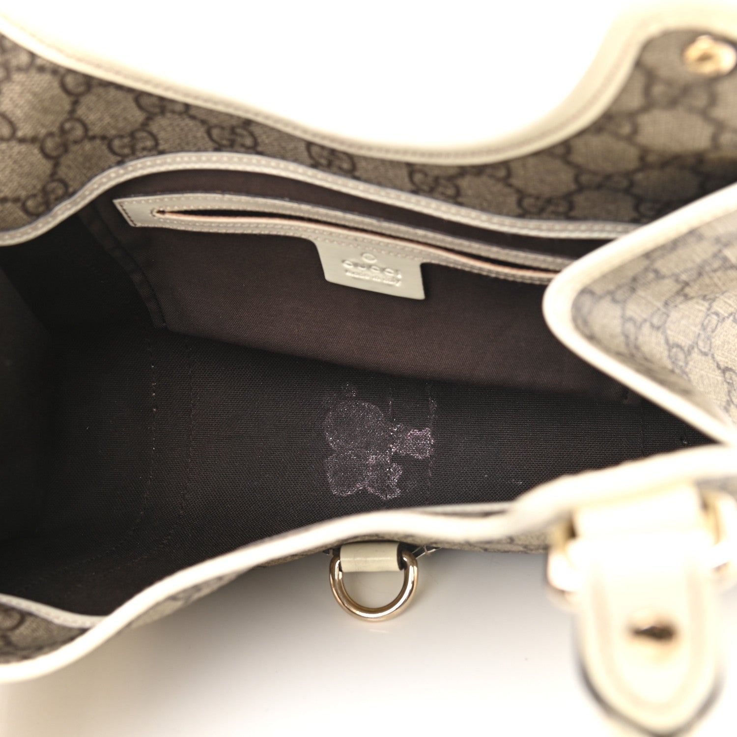 Gucci GG Plus Monogram Small Joy Shoulder Bag Off White 5 of 15