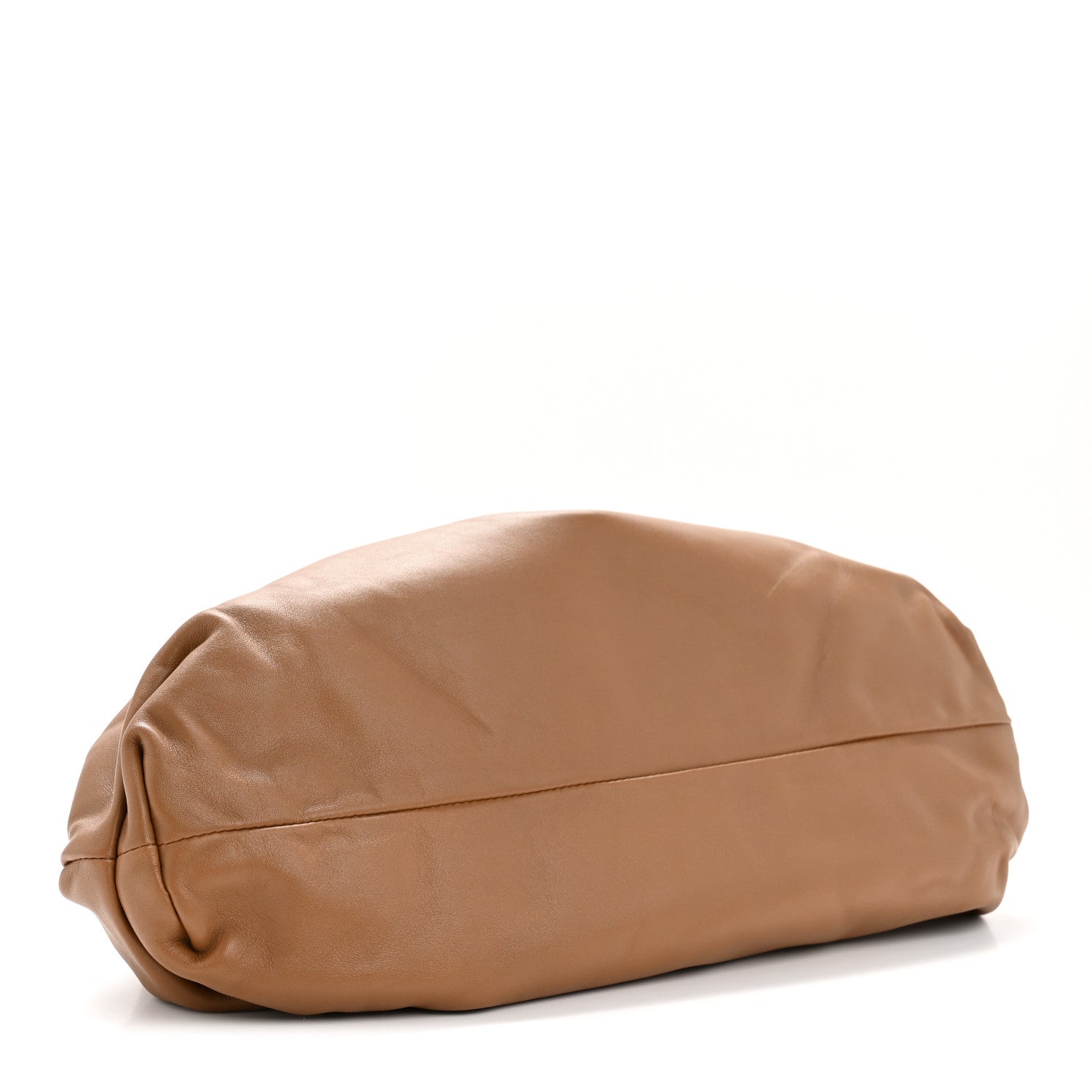 Bottega Veneta Smooth Butter Calf The Pouch Oversized Clutch Cammello 8 of 20