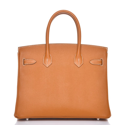 Hermes Epsom Birkin 30 Toffee 4 of 27