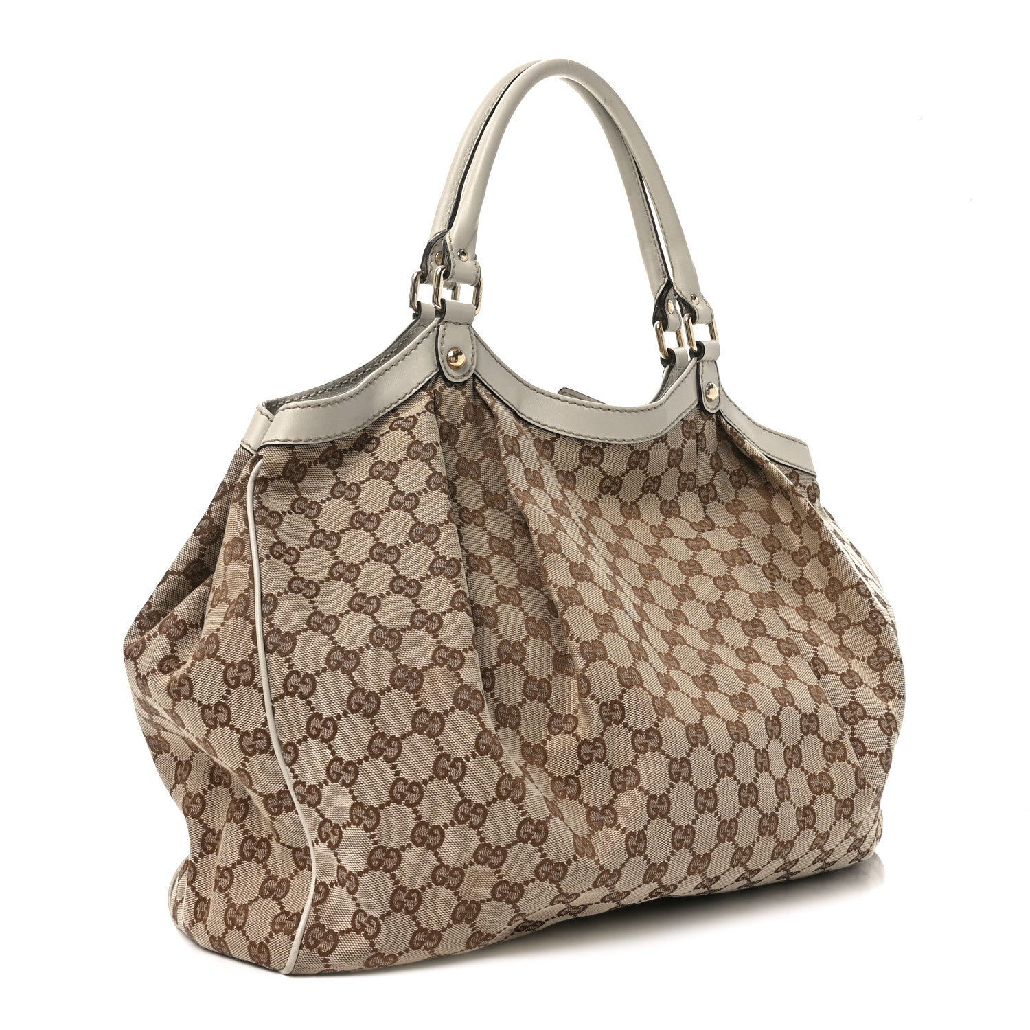Gucci Monogram Large Sukey Tote Off White 3 of 10