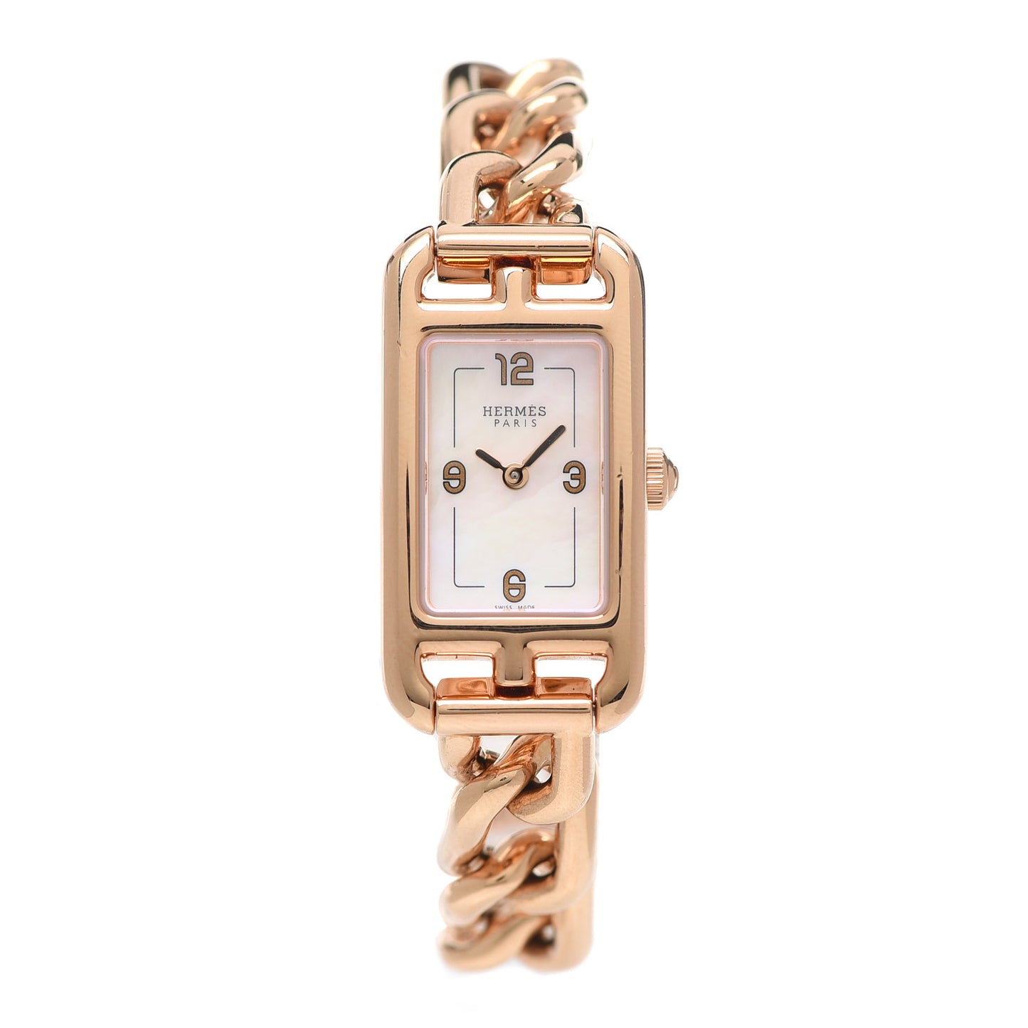 18K Rose Gold Mother of Pearl 17mm Nantucket Quartz Watch
