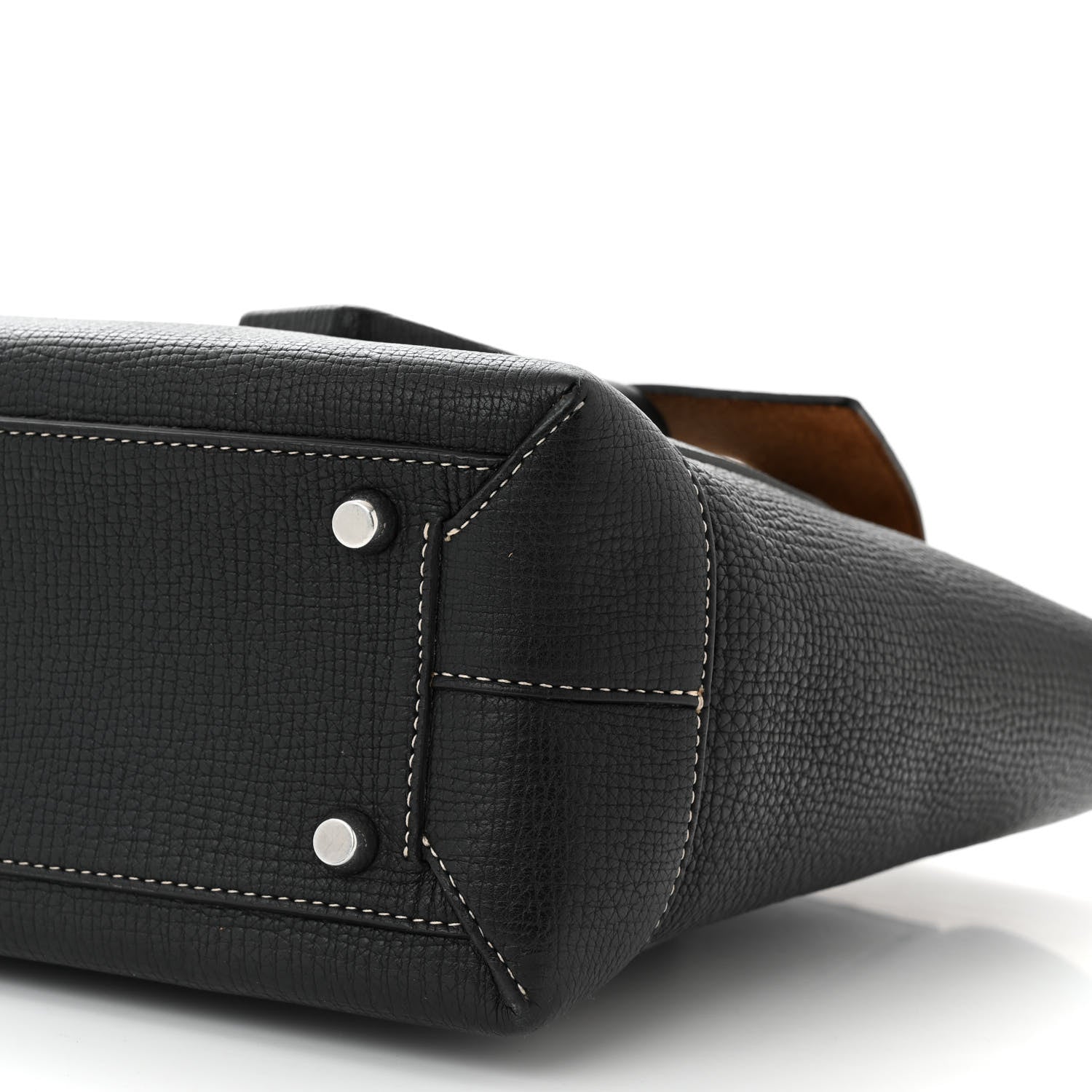 Bottega Veneta Grainy Calfskin Small Arco Black 10 of 11