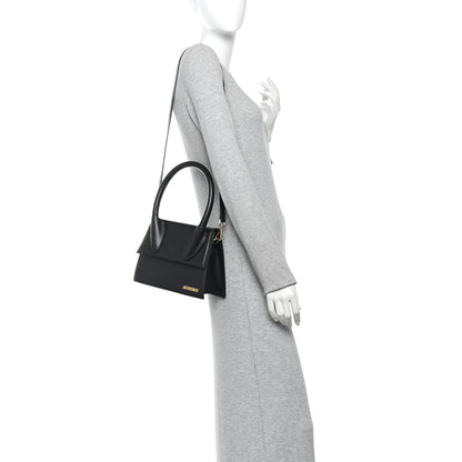 Jacquemus Smooth Calfskin Le Grand Chiquito Black 2 of 12