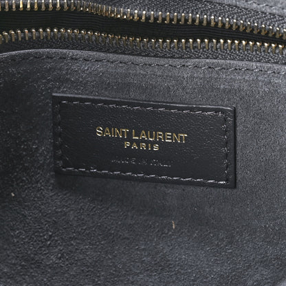 Saint Laurent Smooth Calfskin Le 5 A 7 Hobo Storm 6 of 11
