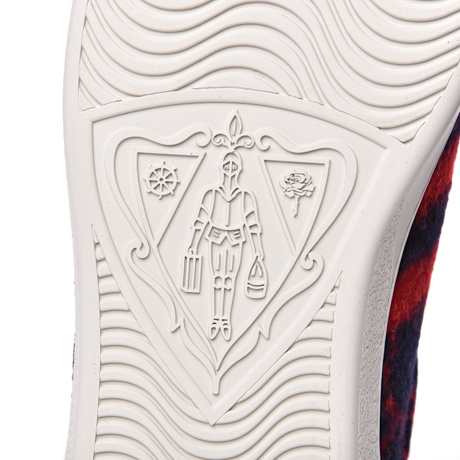 Gucci Covered Wool Big GG Monogram Mens Sneaker 13 Blue 6 of 10
