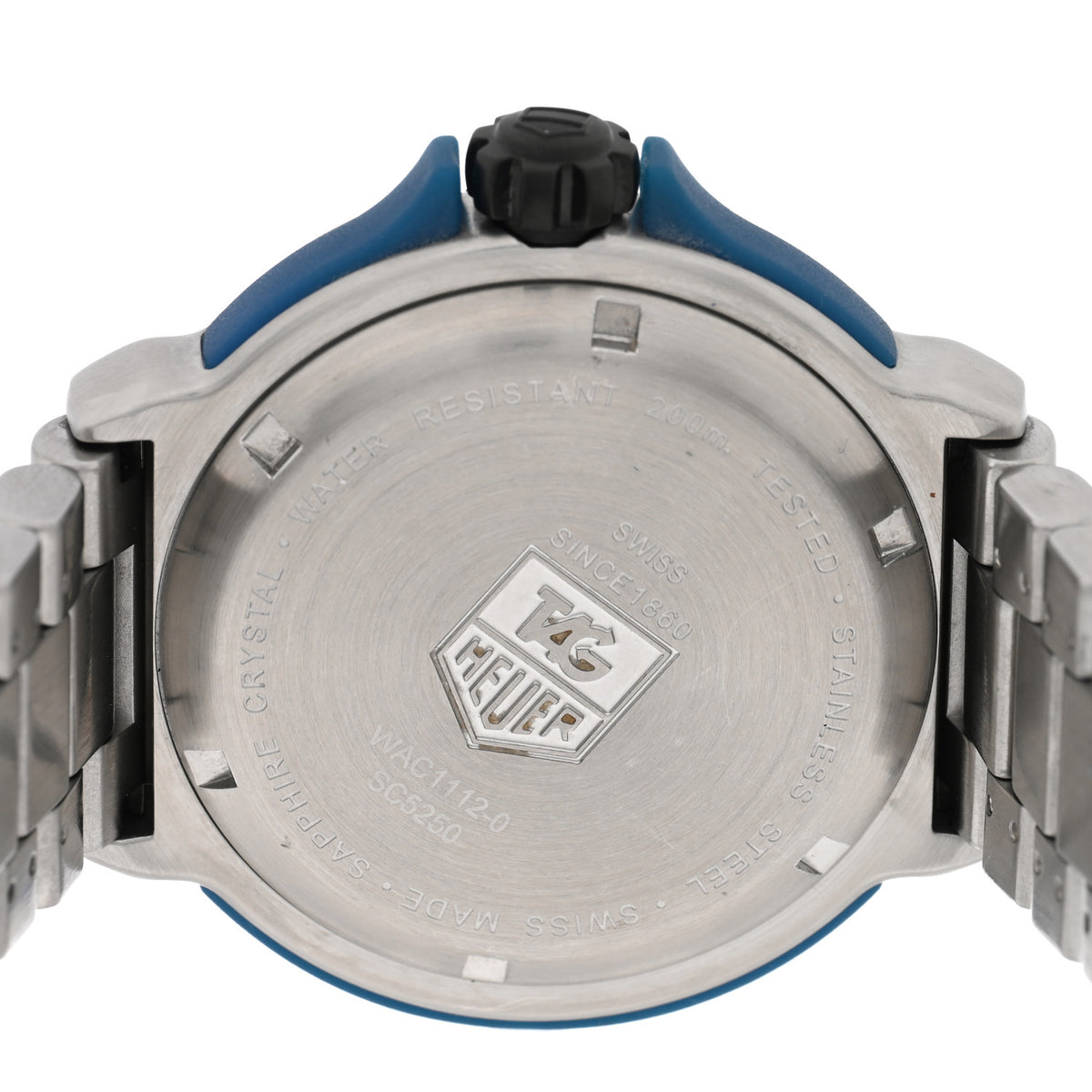 Tag Heuer Stainless Steel 42mm Formula 1 Quartz Watch Blue WAC1112-0 4 of 5