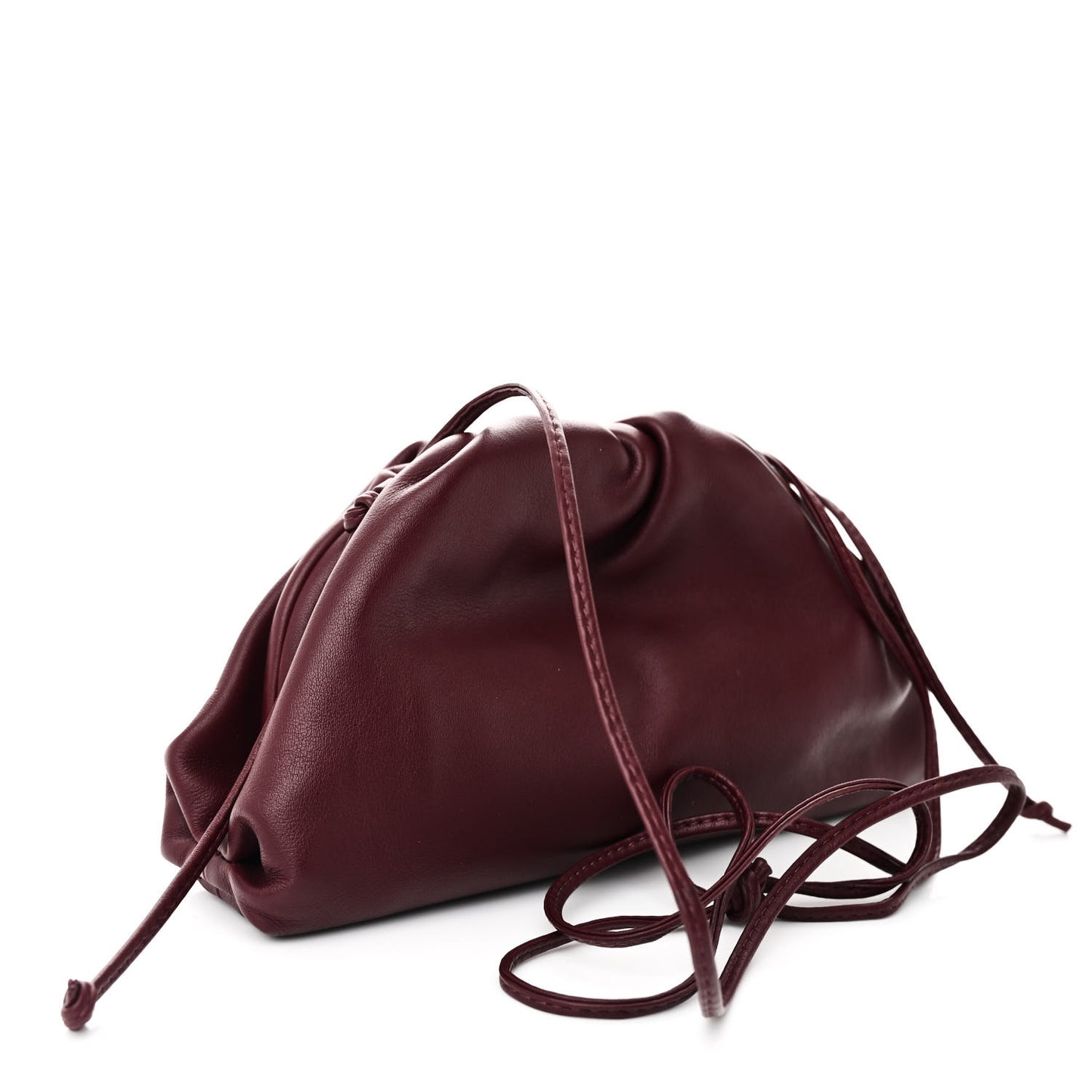 Butter Calfskin The Mini Pouch Bordeaux