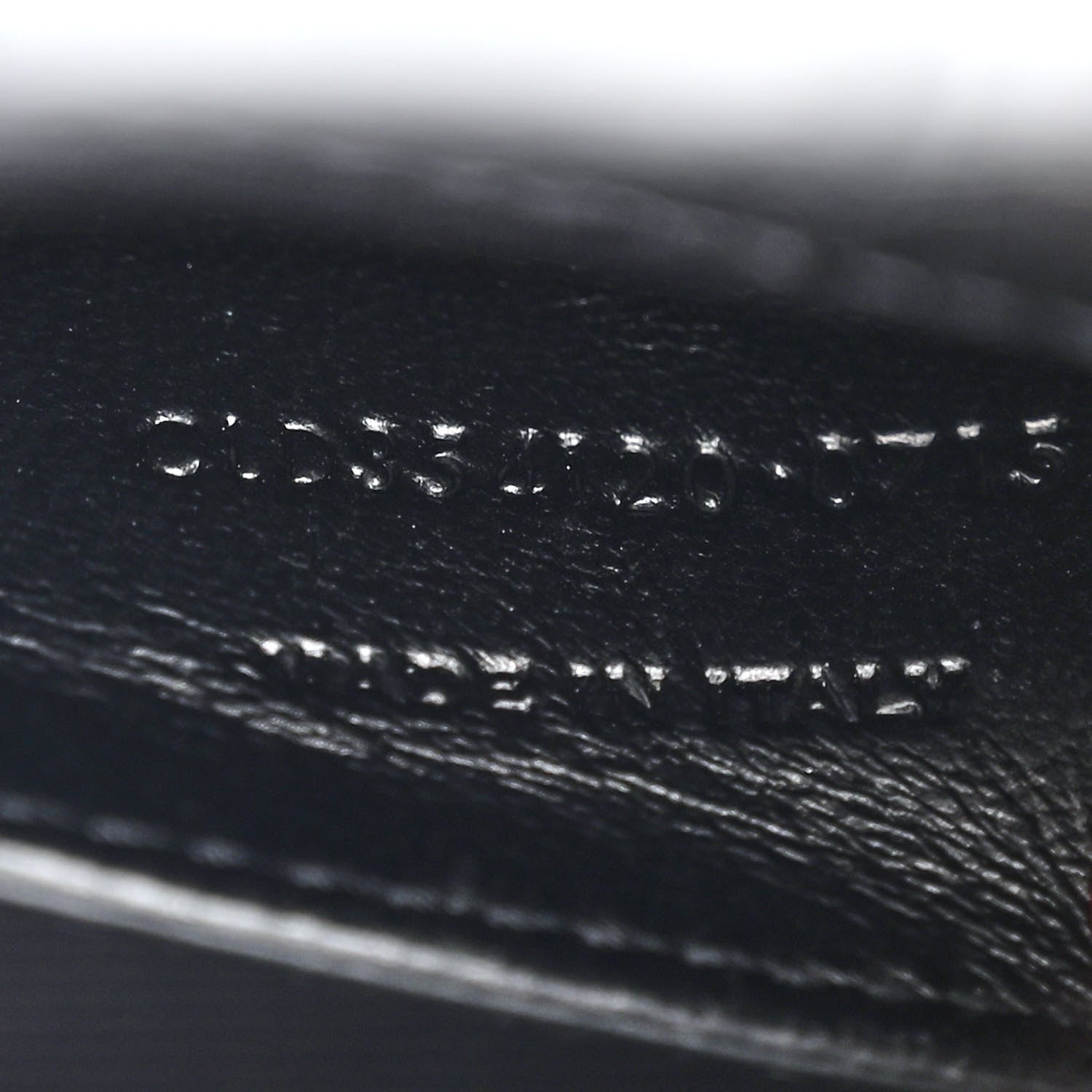 Saint Laurent Calfskin Crocodile Embossed Small Classic Monogram Kate Tassel Satchel Black 8 of 14