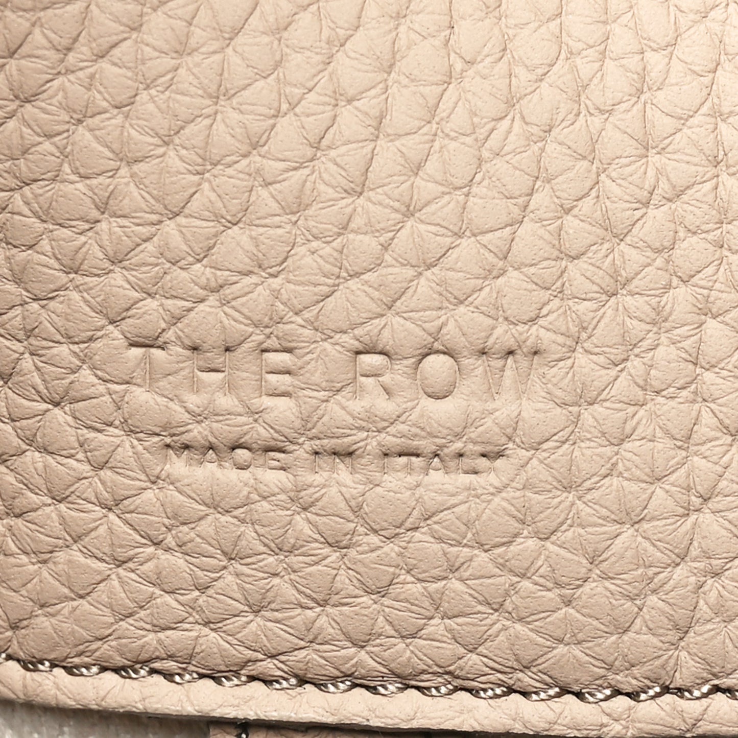 Matte Grained Calfskin Soft Margaux 17 Dark Taupe