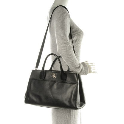 Chanel Caviar Medium Cerf Executive Shopper Tote Black 2 of 7