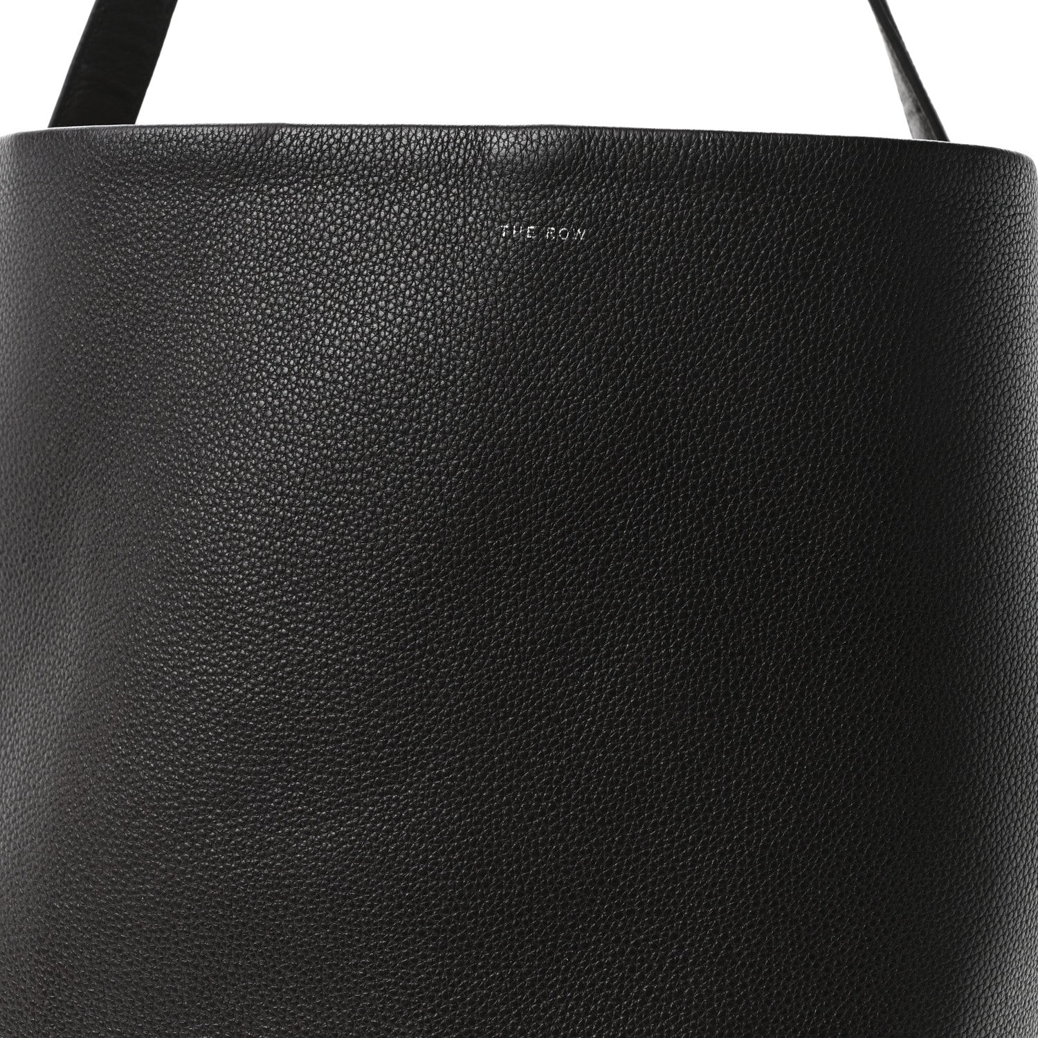 The Row Grained Calfskin Large N/S Park Tote Brown 8 of 10